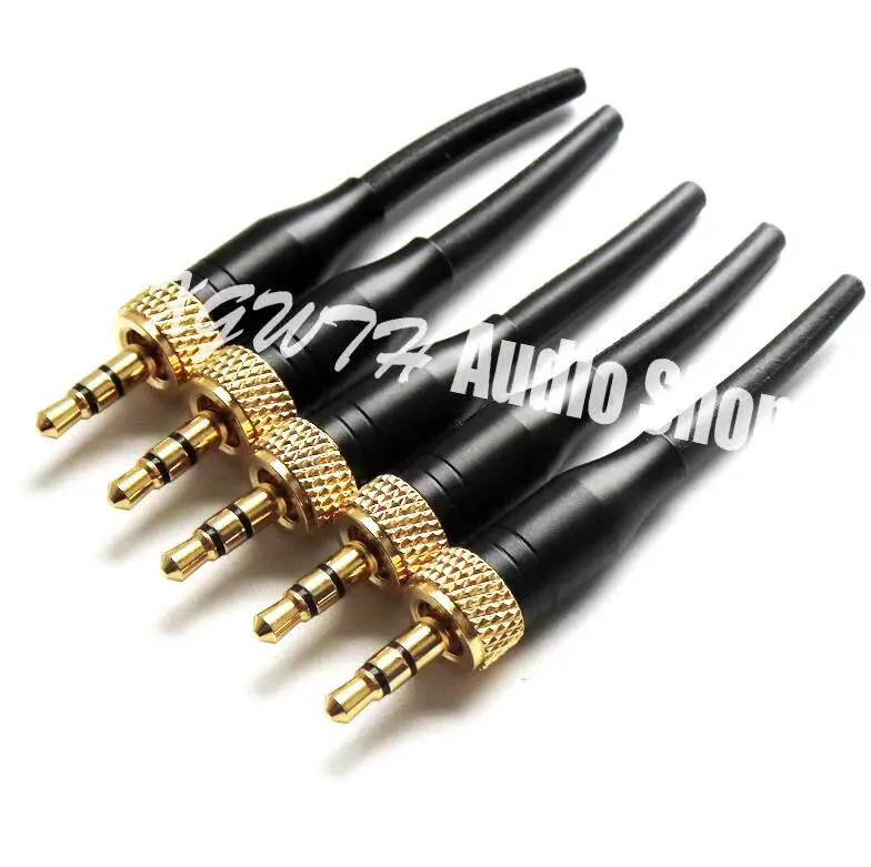 

3,5 мм 1/8 "стерео винтовой замок разъем для микрофона Sennheiser Sony запасной адаптер 3,5 стерео аудио разъем