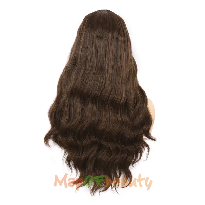 MapofBeauty 26 &quotдлинный кудрявый серый коричневый черный парик синтетический для