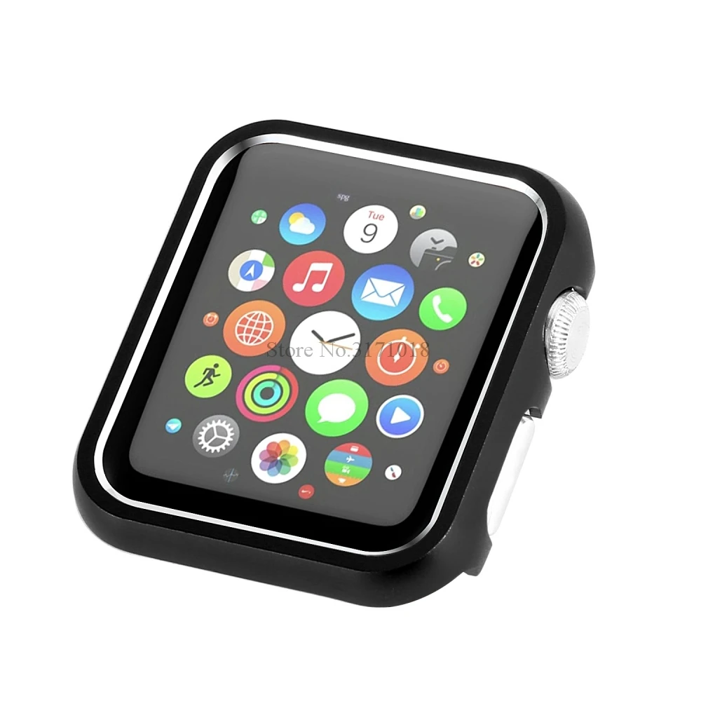 Для наручных часов iWatch, для детей 4, 5, чехол Алюминий металлический каркас сплава Защитная крышка чехол идеально подходит для Apple Watch серии 1 2 3 38 мм 42 мм 40 мм 44 мм