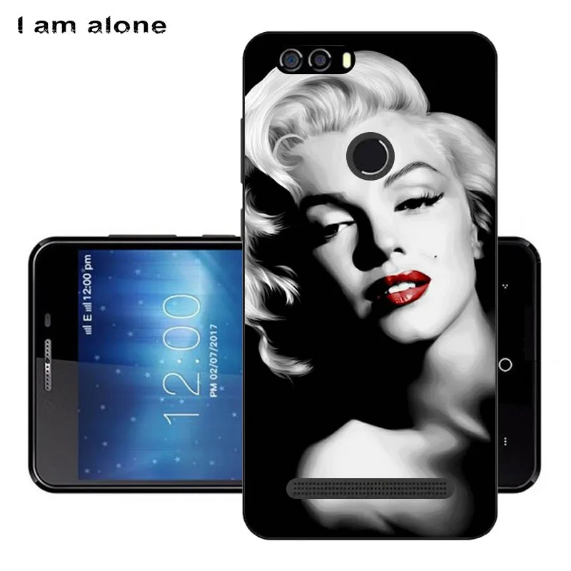 Solf TPU W14 Чехол для телефона I am alone, для Leagoo power 2,, 5,0 дюйма, мягкий ТПУ, мобильный модный, с мультяшным принтом, для Leagoo power 2 - Цвет: Solf TPU W14