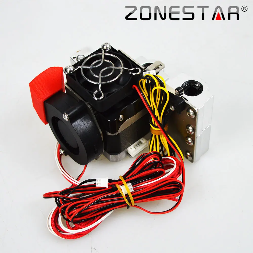 Экструдер ZONESTAR для 3D принтера экструдер MK8 P802 сопло последовательного фидера 0 4