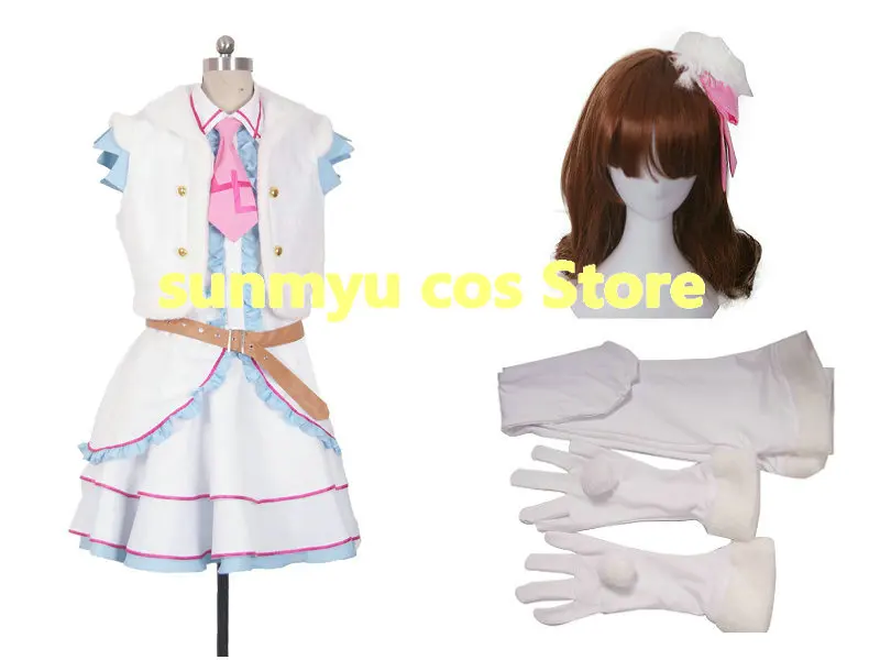 Бесплатная доставка! Love Live! Снежная галяция Хонока Осака с аксессуарами для волос