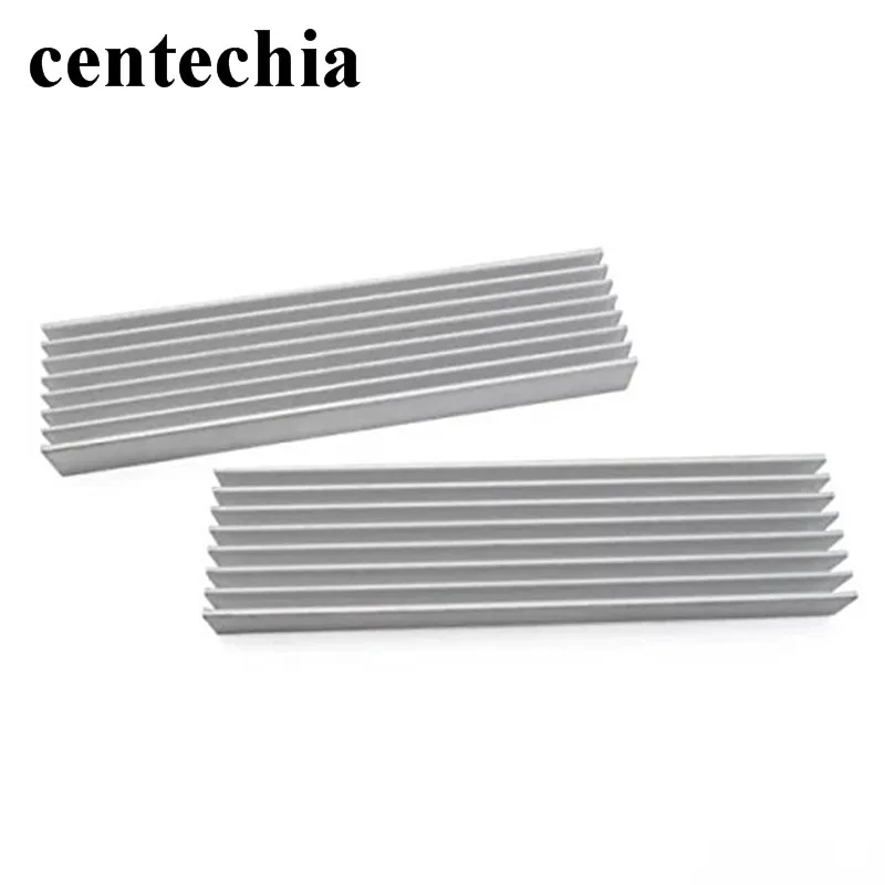 Алюминиевый теплоотвод Centechia кулер сделай сам чип радиатора 100*25*10 мм для