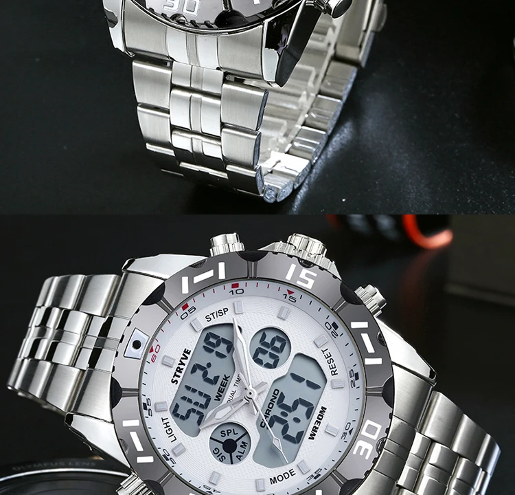 Relojes Hombre STRYVE для мужчин s часы лучший бренд класса люкс наручные часы для мужчин спортивные кварцевые человек наручные часы Relogio Masculino