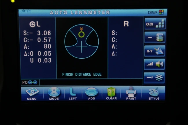 Автоматический Lensmeter JD-2600A Focimeter " True color Monitor | CE и FDA | сенсорный экран | CL доступен