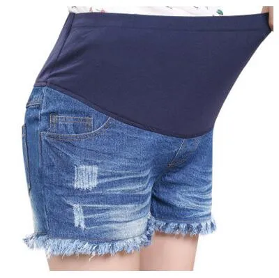 Летние шорты для беременных женщин джинсовые милые мини девушек | Мать и ребенок