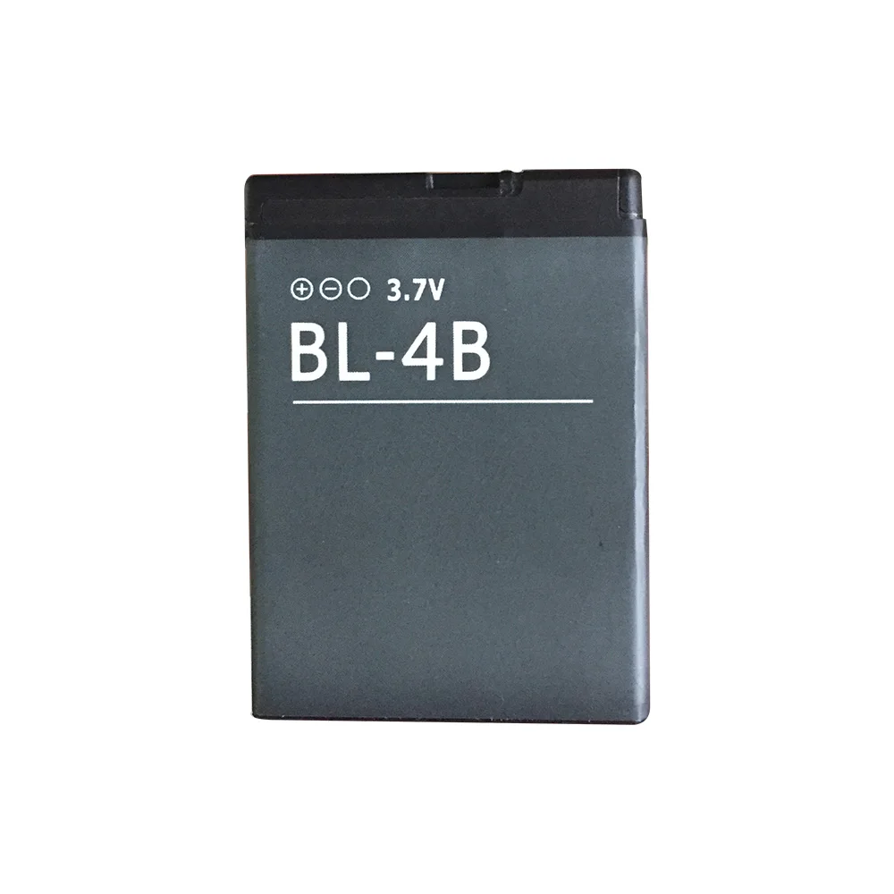 1 шт. Новые 3,7 V BL-4B BL 4B BL4B батареи для мобильных телефонов для Nokia 6111 7370 7373 7500 Лучшее Высокое качество