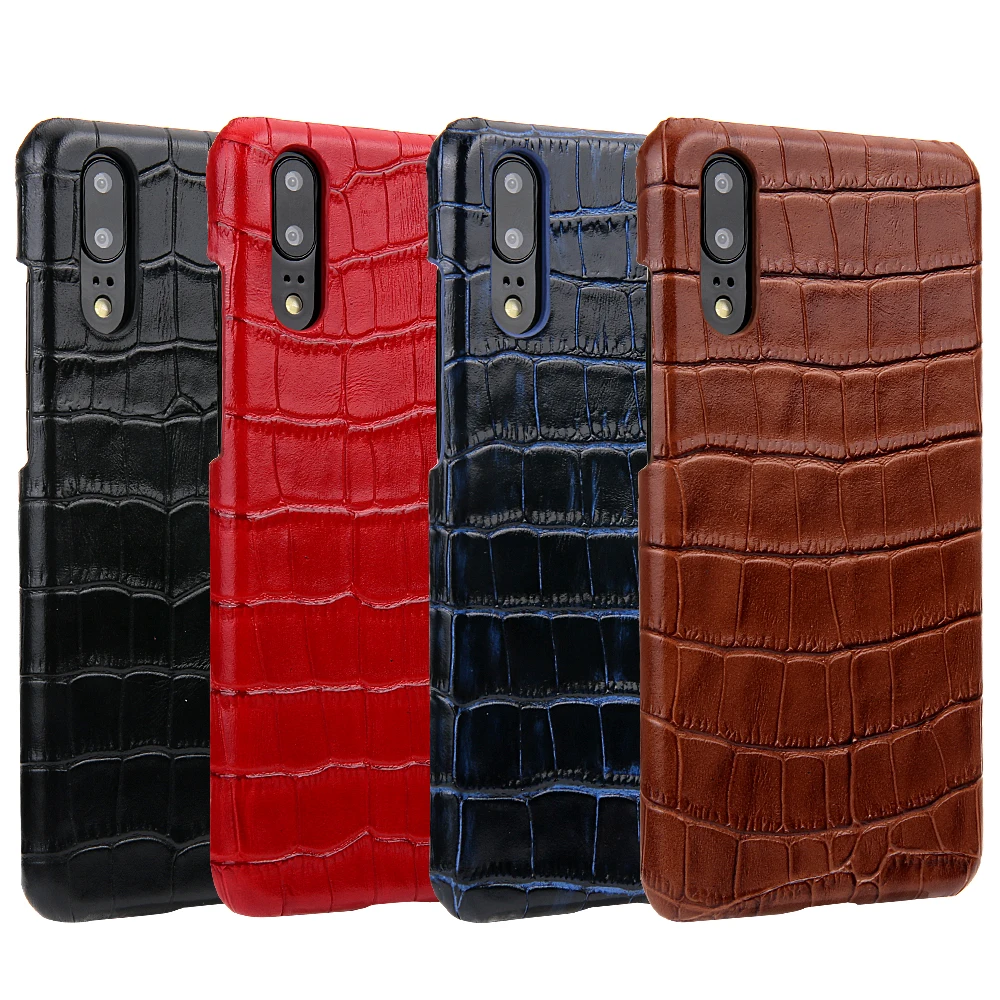 Чехол для телефона Huawei P20 pro с крокодиловым узором чехол из искусственной кожи