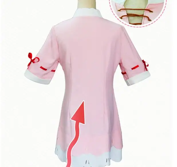 

Miss Kobayashi's Dragon Maid Kamui Kanna Cosplay Costumes Chiffon Pajamas Home Dress Nightgown Uniforms Anime Outfit