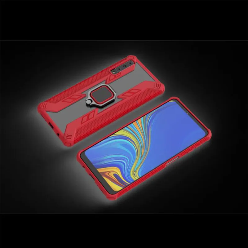 Для Samsung Galaxy A7 чехол для пальца кольцо стойка для брони для Samsung Galaxy A7 7 A750 750 6,0 дюймовая крышка телефона Coque