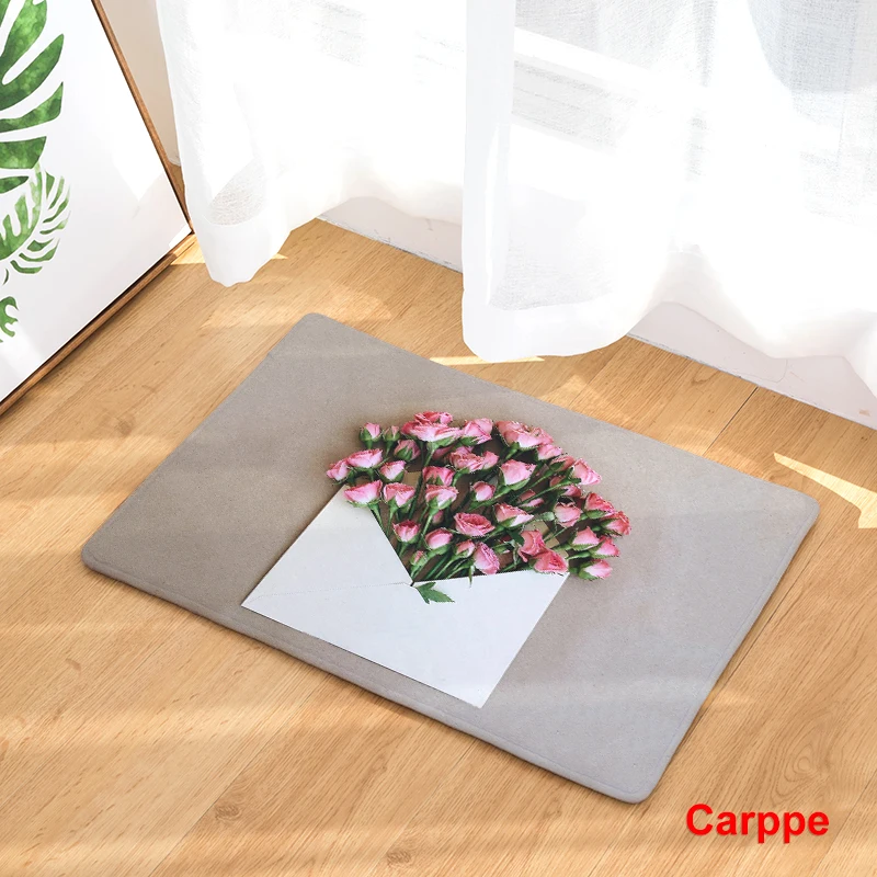 Новинка 2017 Декор для дома Красивые Цветочные ковры Нескользящие кухонные