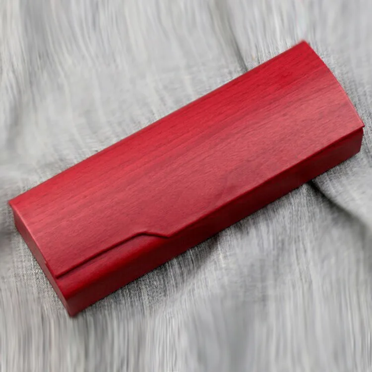 Складной чехол из искусственного дерева для оптических очков Чехол при