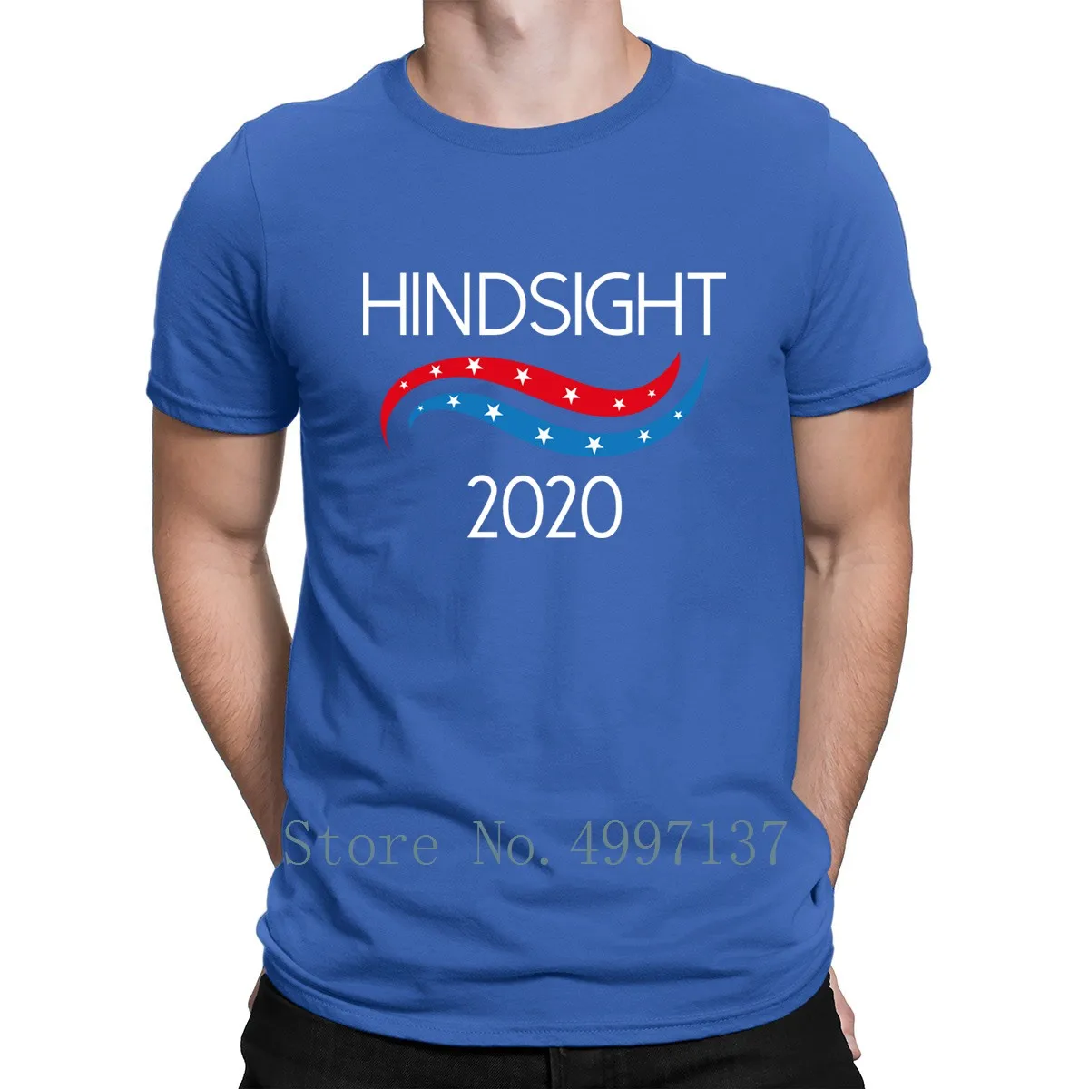 Hindsight 2020 летняя футболка унисекс трикотажная Женская удобная свободная семейная