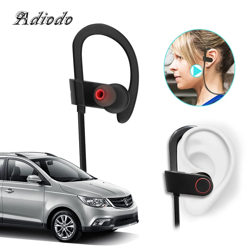 Беспроводные наушники Bluetooth IPX7 водонепроницаемые спортивные басы bluetooth с