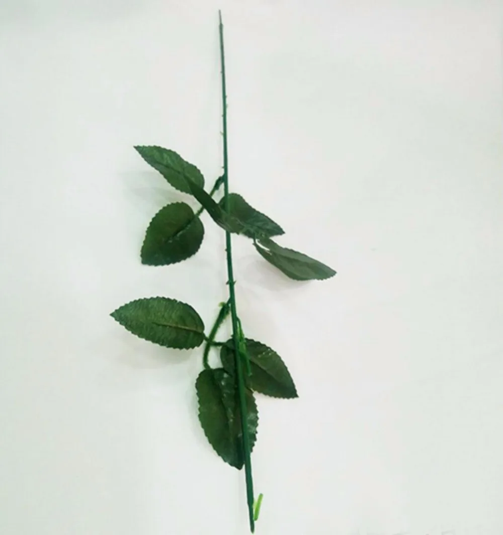 Искусственные Стены с листьями 50 шт. 57 см|stem cap|stem fsaflower stem |
