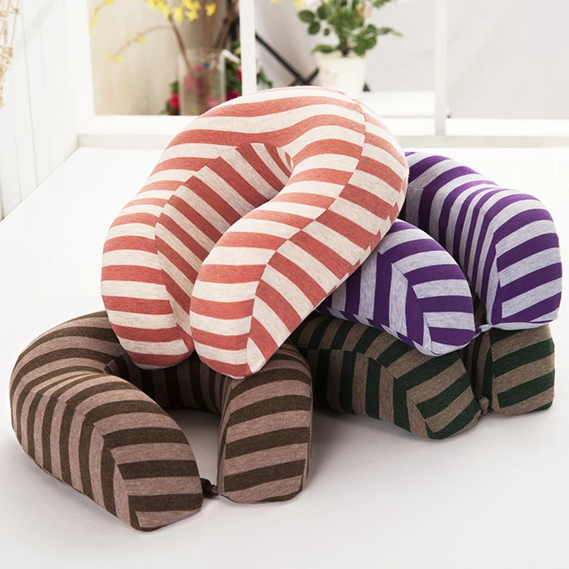 U образные подушки из пены с памятью мягкая медленно восстанавливающая