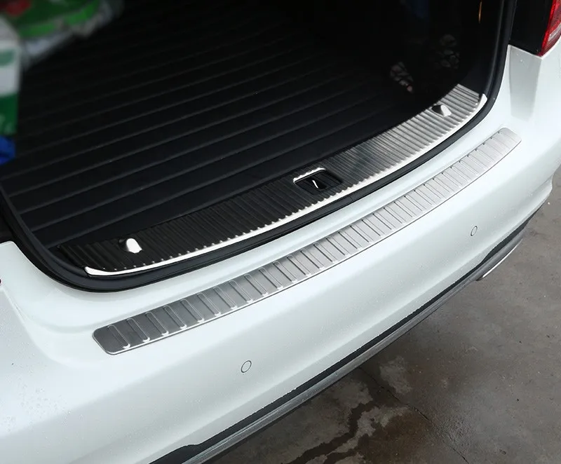 Задний бампер из нержавеющей стали для Mercedes Benz W212 E180L E200L E260L E300L 2010 2015