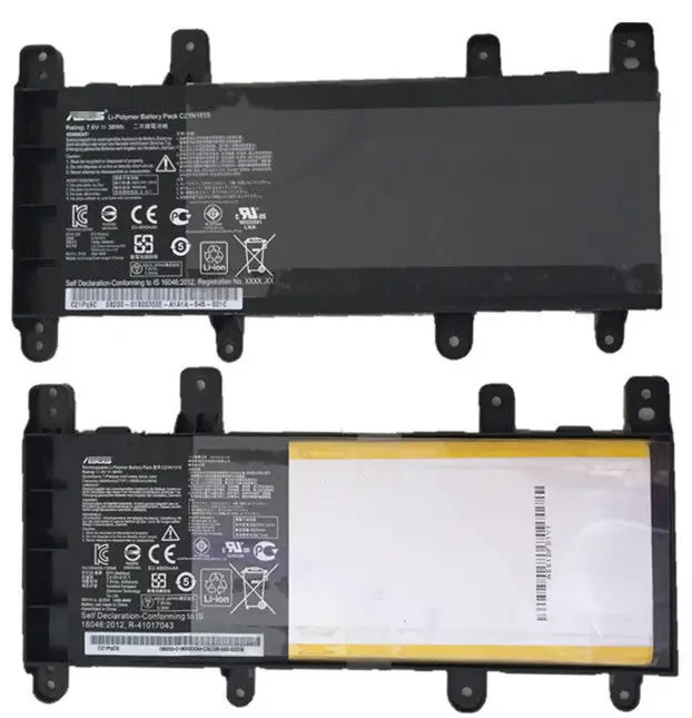 New genuine Battery for ASUS VivoBook X756UA X756UB X756UJ X756UQ X756UV X756UW X756UX C21N1515 38WH | Компьютеры и офис