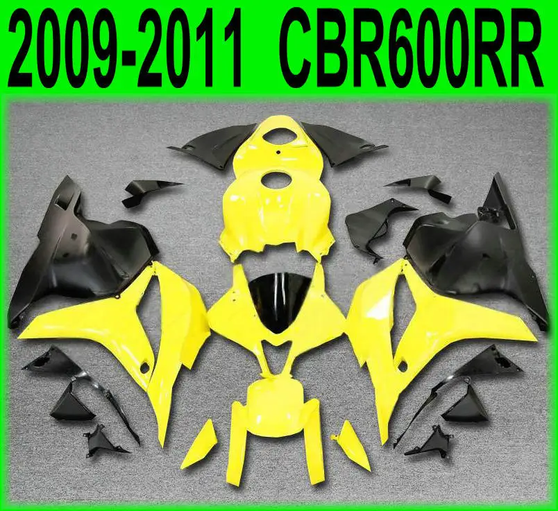 Полностью пластиковые детали Обтекатели для HONDA CBR 600 RR 2009 2011 2012 (светильник