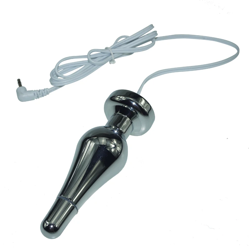 New electric shock anal plug butt inserted stopper electro stimulation accessory medical themed adult sex toy for men and women | Красота и