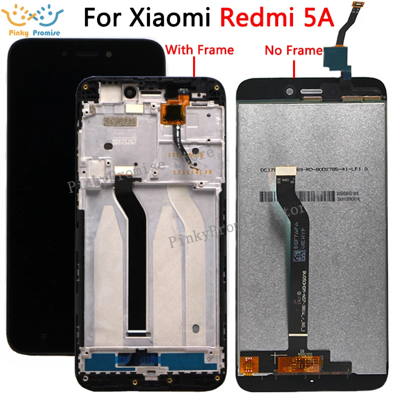 ЖК дисплей 5 0 дюйма 1280x720 для Xiaomi Redmi 5A дигитайзер сенсорного экрана с рамкой
