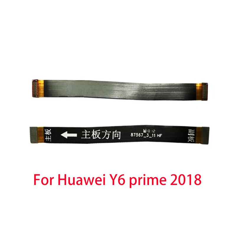 10 шт./лот материнская плата SUB Connect LCD гибкий кабель для Huawei Y6 prime 2018/Y6 2018