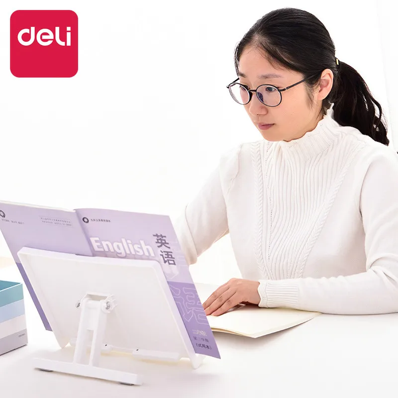 DELI Reading Frame Pupils Multi-function Bookshelf Student for Books Simple and Convenient Papeleria | Канцтовары для офиса и