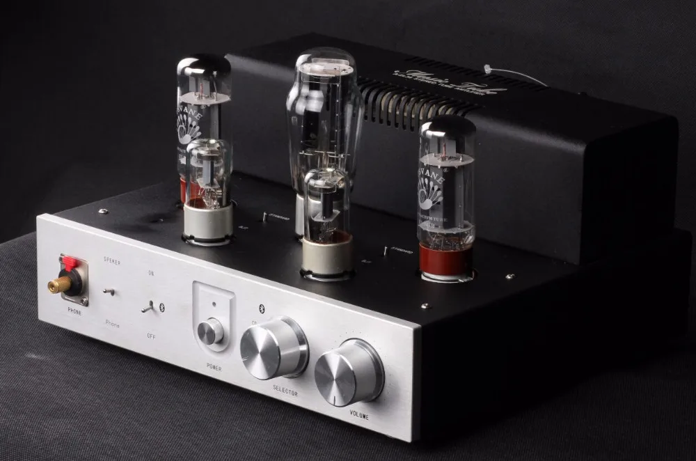 Nobsound Bluetooth EL34 вакуумный ламповый усилитель аудио hi-fi стерео усилитель для наушников интегрированный односторонний усилитель мощности класса А