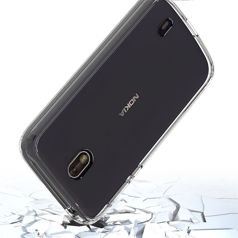Ультратонкий силиконовый прозрачный чехол из ТПУ для Nokia 2 TA 1029 1035 чехлы телефонов
