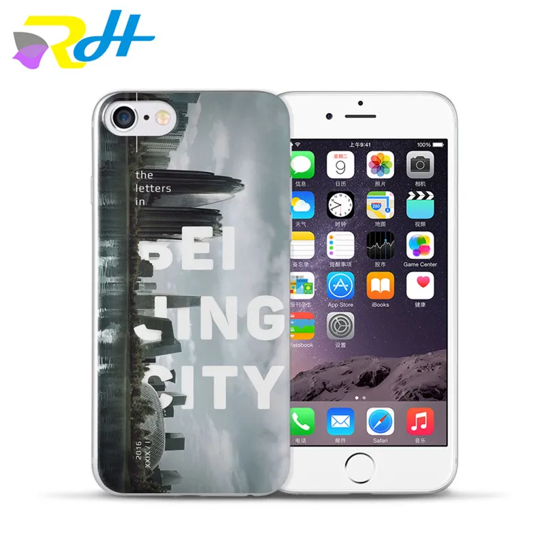Наклейки Нью Йорк стрит чехол серии для iPhone 6 S плюс 5 5S SE 7 8 X Coque Etui прозрачный