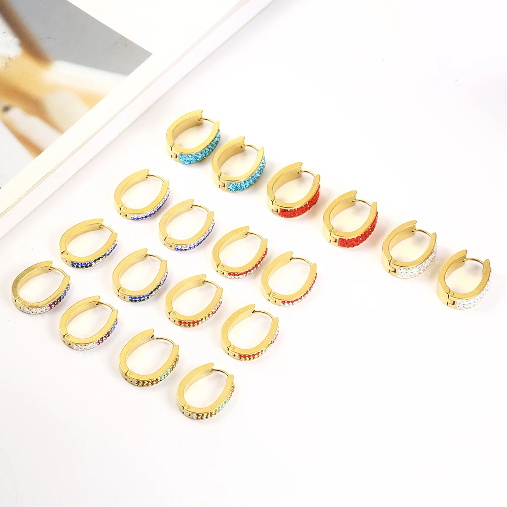 OUFEI серьги из нержавеющей стали для женщин в форме звезды 2019 женские летние