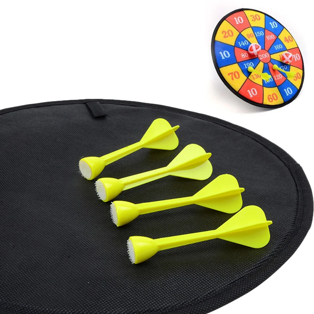 Sports Toys Fabric Dart Board Set Kid Ball Target Game For Children Security Toy Gifts New
