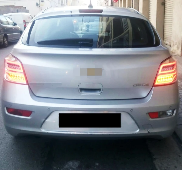 2009 2010 2011 2012 2013 год хэтчбек Cruze светодиодный задний светильник Хромированный Цвет задний светильник s стояночный поворотный сигнал бегущий ревский