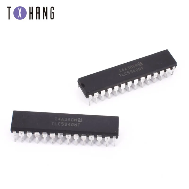 1 шт. TLC5940NT TLC5940 DIP 28 Новый IC В наличии|Интегральные схемы| |