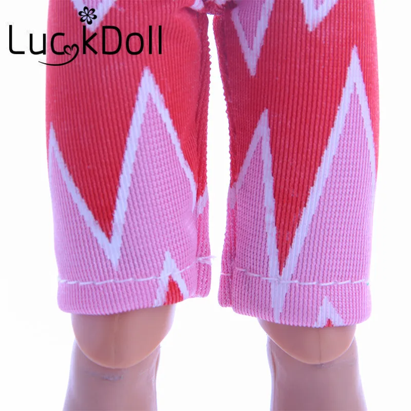 LUCKDOLL футболка и штаны костюм одежда аксессуары для куклы Кена подарочные кукол |