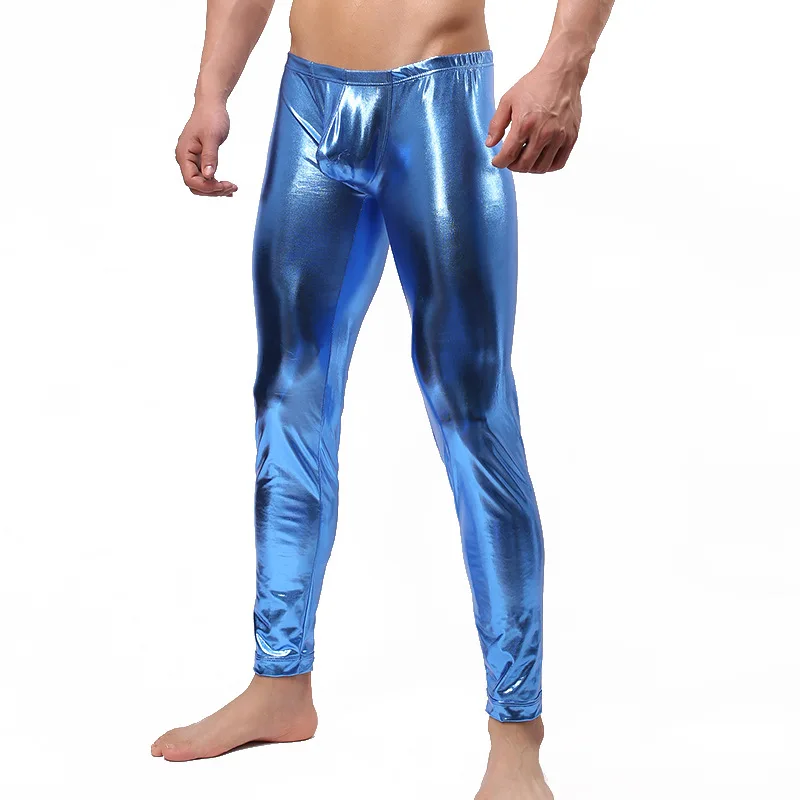 Мужское нижнее белье оптовая продажа штаны для фитнеса из искусственной кожи