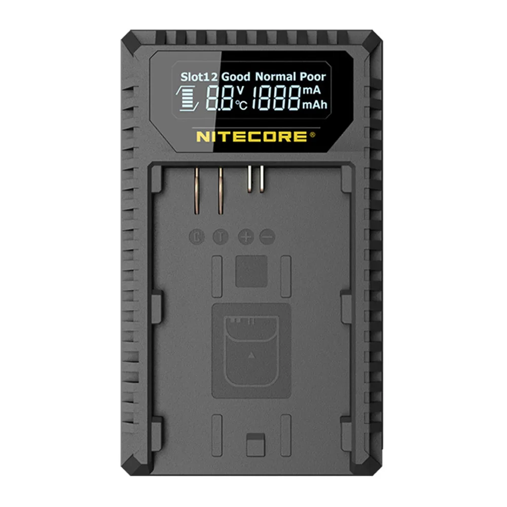 Горячая Nitecore UCN1 цифровой USB Зарядное устройство для цифровой однообъективной зеркальной камеры Canon EOS LP-E6 LP-E6N LP-E8 Батарея EOS 5D Mark II III 5DS R 6D 60D 60Da 7D 70D xcio