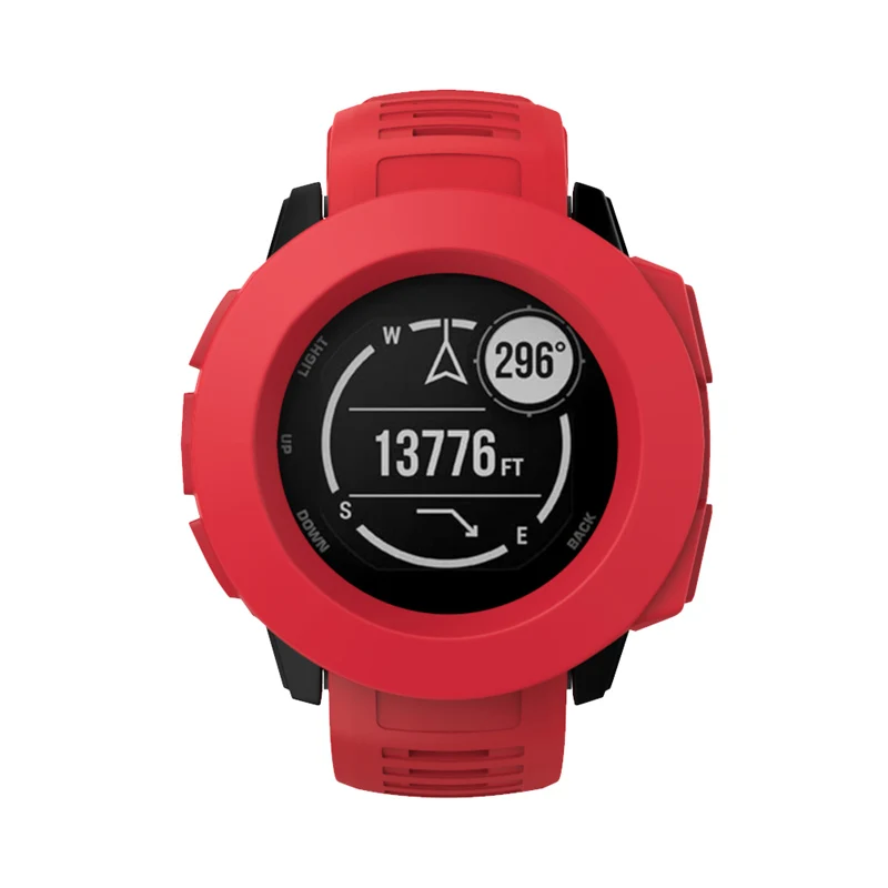 Смарт часы силиконовый чехол рамка защитный для Garmin Instinct JLRJ88|Смарт-аксессуары| |