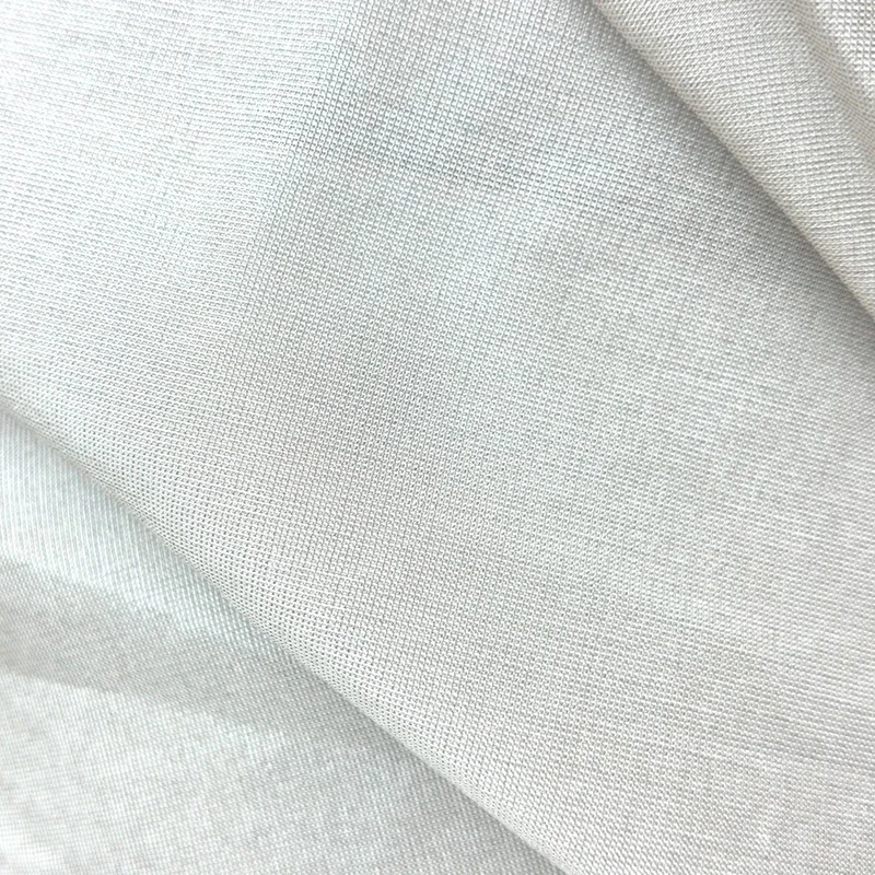 Муббери шелк с серебряным волокном Радиационная Ткань Серебряная 80 #|fabric silver|silver