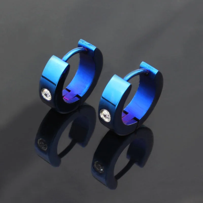 Женские серьги гвоздики из нержавеющей стали с фианитами|zircon studs|stud earrings silverfashion