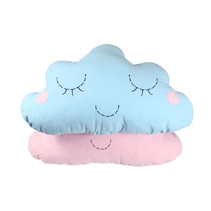 Новая Оригинальная Подушка с рисунком смайликов подушка из шерсти и облаков