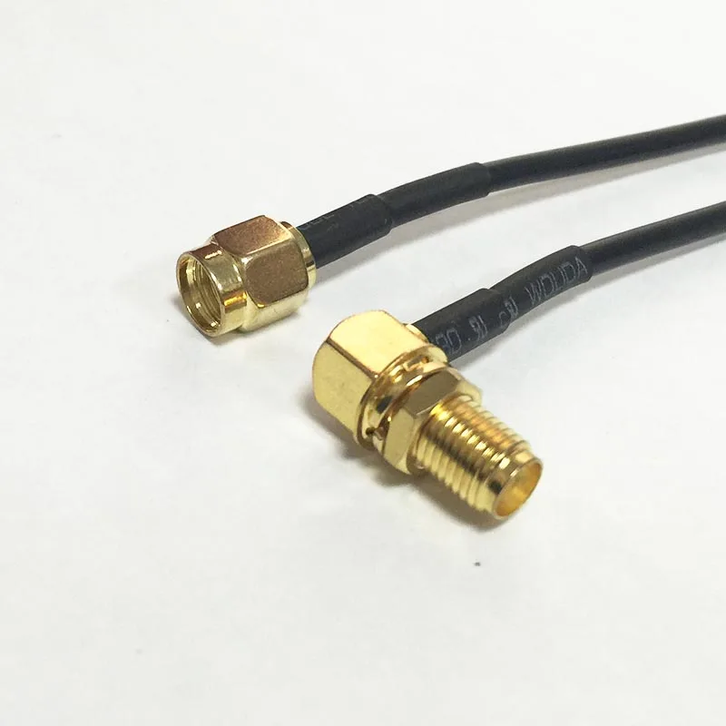Новый модем коаксиальный кабель RP-SMA штекер переключатель внутренний разъем SMA