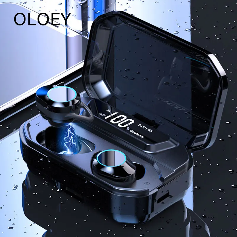 OLOEY Bluetooth наушники Беспроводные водонепроницаемые портативные стерео спортивные