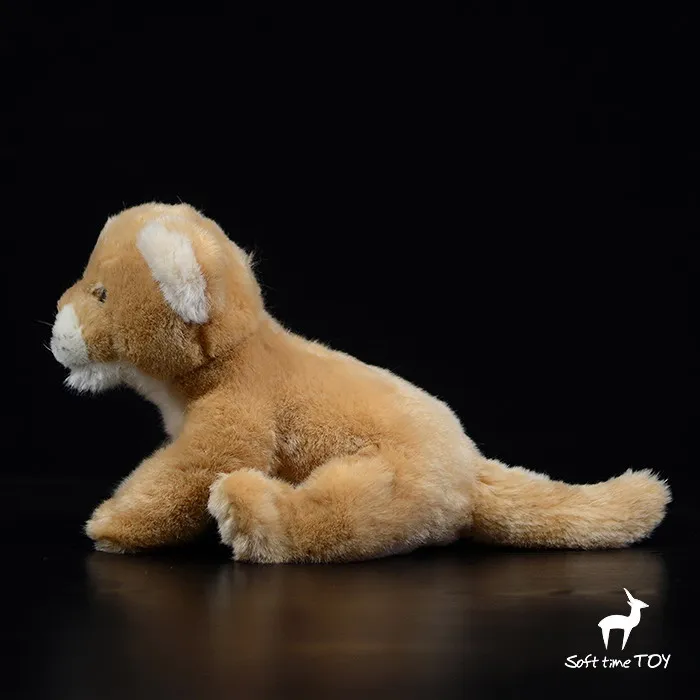 

African Lion Doll Simulation Animals Toy Children Gifts Plush Lions Baby Dolls