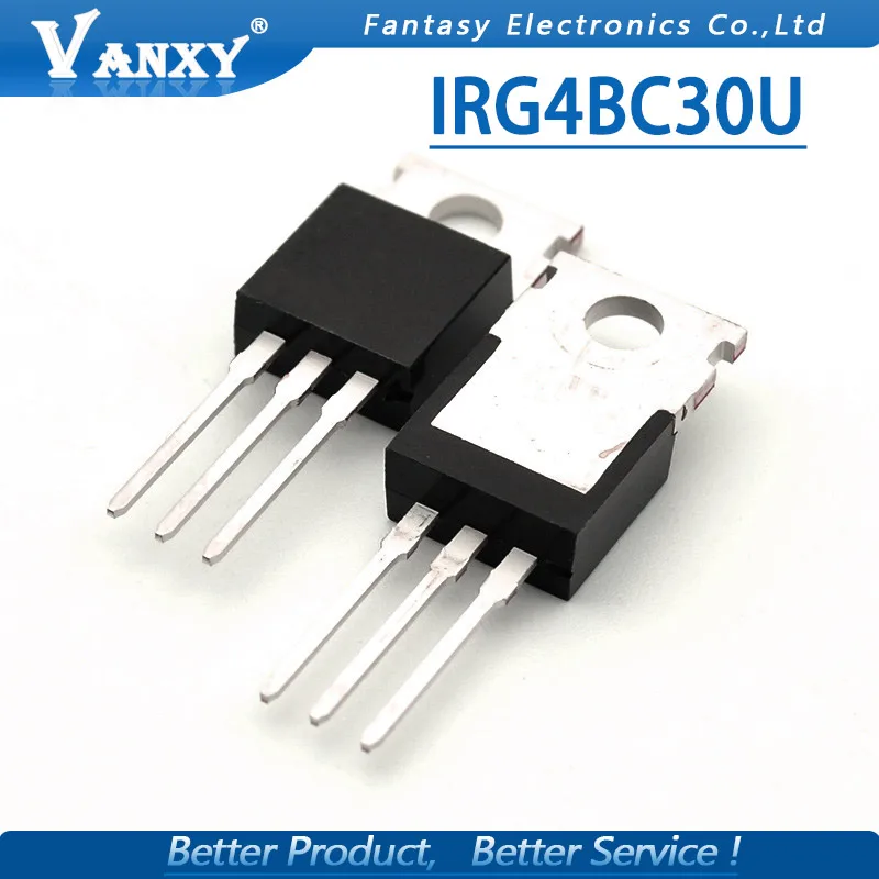 5 шт. IRG4BC30U IGBT TO-220 G4BC30U TO220 IRG4BC30UD IRG4BC30 новый оригинальный | Электронные компоненты и