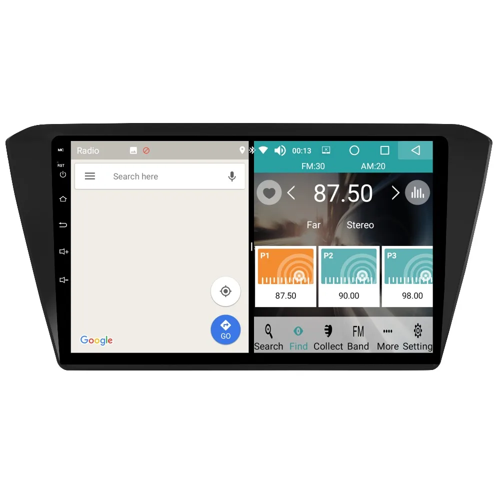 Android 8 0 Автомобильный мультимедийный dvd-плеер для Skoda Superb 2015-2018 GPS навигационная