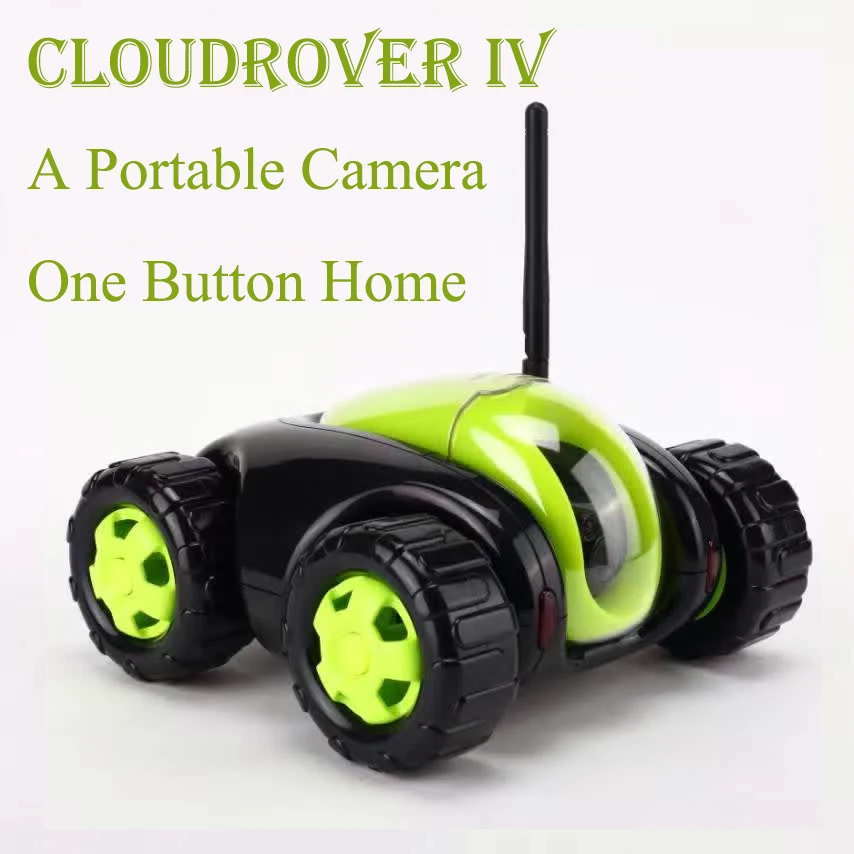 Новый RC автомобиль с камерой 4CH Wifi Танк облако Ровер портативная IP камера бытовая