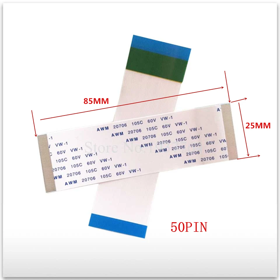 

1pcs 100% New AWM 20706 E129545 AWM 20861 105C 60 V 50P 85mm de largo Upgradeboard