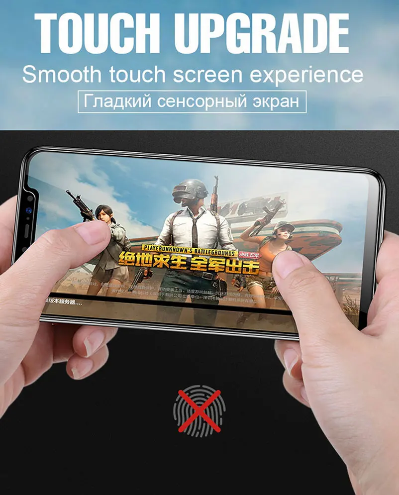 6D Screen Protector Tempered Glass For Xiaomi pocophone f1 Redmi 5A 5 6 6A S2 Note Pro Mi 6X A2 5X A1 8 SE Mix 2 3 Film full | Мобильные