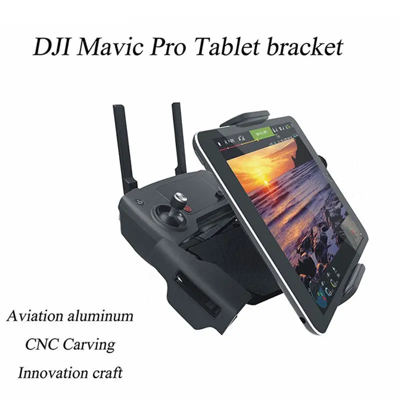 

1set extension bracket remote control Phone tablet Holder Aluminum Bracket For DJI Mavic Air / Platinum SPARK Drone Accessories